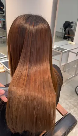 高濃度髪質改善トリートメント＋髪質改善カラー