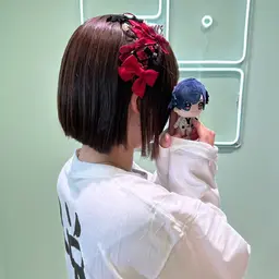 ‎🩷推し活、イベントヘアメ‎‎🩷ボブアレンジ✨