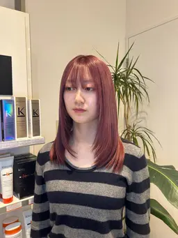 【🌷ミニモ様限定🌷】ケアブリーチ+ヒアルロン酸カラー+トリートメント