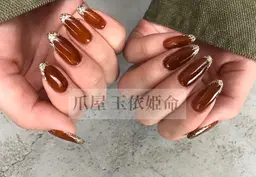 オフ込みラメフレンチ