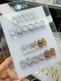 [Hand nail ]🌸「パラジェル＋500円」フラッシュ🌸ラメ🌸