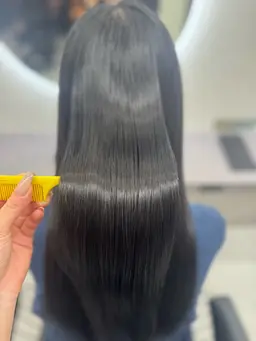 【朝ラクストレート💫】カット+縮毛矯正💇🏼‍♀️🫧