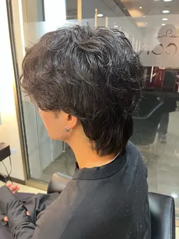 パーマ ミディアム