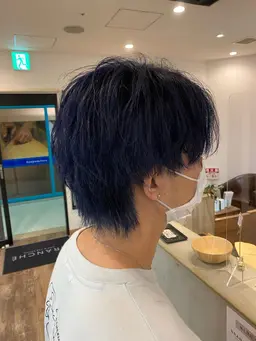 成人式前にカッコよく。✂︎メンズのお客様限定✂︎束間カット＋ケアブリーチカラー＋ケアトリートメント