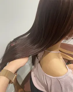 ✔️『ブリーチなしダブルケアカラー＋『保湿ミルクトリートメント🧴🫧』