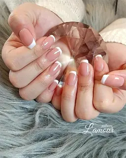 シンプルフレンチ(ジェル)