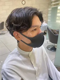 【ダメージが気になる方はこちら】🌀メンズカット+ケアパーマ+トリートメント