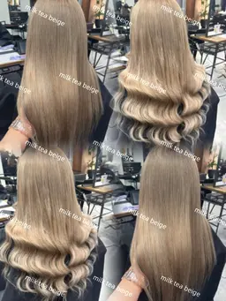 【新規限定】ダブルカラー＋最高級人毛_レミーエクステ80枚（ケアブリーチ込み）🏹🩶