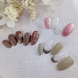 【オフあり】オフィス系シンプル定額ネイル