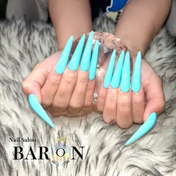 《最先端スカルプ》💅モデル募集🩵ワンカラー/ラメグラ(パーツ別途料金)✨オフあり ¥4000 195分