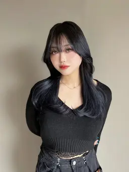 【🍃就活・実習用に🍃】黒染めを使わないダークトーンカラー&ケアプロ使用トリートメント