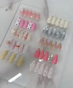 【人気No.2🦋】選べるPremium定額🕯🤍大人ガーリー/春先取りデザイン🌸✨カラー・パーツ位置変更️🆗