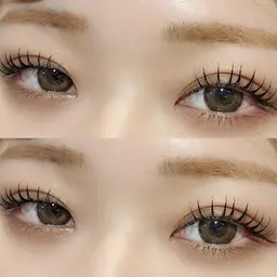 🟢【&Healthy】ダブルフラットラッシュバインドロック100束+まつげカール🌱