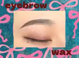 【美眉スタイリング】眉wax＋眉カット🌈※間引きは行っておりません。※練習モデル
