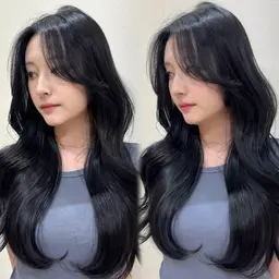 髪質改善艶カラー🤍カラーダメージ98%cutまとまりのある仕上がりに✨