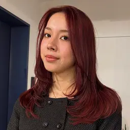 カット➕ブリーチなしダブルカラー➕2stepトリートメント