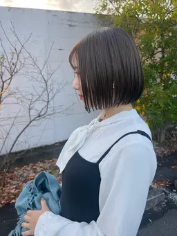 【髪質改善カラー】改善カラー＋カット+前処理TR