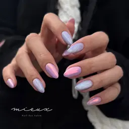 シンプルマグネットorミラーネイル（クリアベースのみ）＋500円でパラジェル変更可能🪄