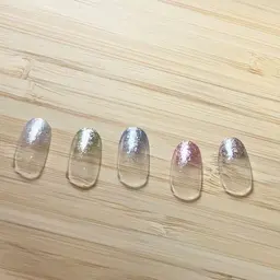 指先キラキラ★ラメグラデーション