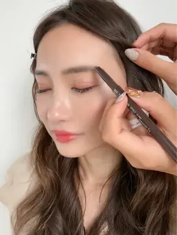 眉ワックス メイクなし