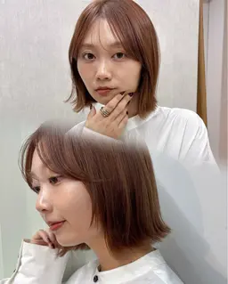 カット＋10分ヘッドスパ+頭皮クレンジング+眉カット