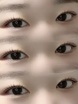 韓国式マスカラパーマ💫【SNSや韓国で話題沸騰中ෆ‪‪】コーティング束感仕上げ付(エクステオフ別途550円)