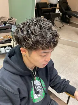 当日限定クーポン　メンズカット＋ニュアンスパーマ