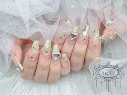 🎀4月末まで限定🎀¥11500→¥10000 【人気No.2🤍10本デザインコース】※オフなし