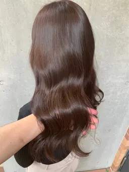 🩷【髪質改善カラー➕2stepトリートメント】🩷髪質改善/髪質改善カラー/カラーモデル/ワンカラー/ブルーブラック