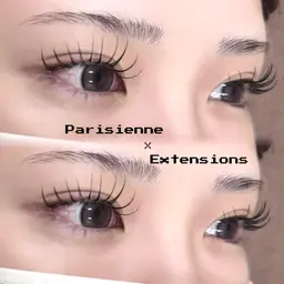 【パリエク‎𖤐 ̖́-‬】パリジェンヌ×フラットマットラッシュ60本