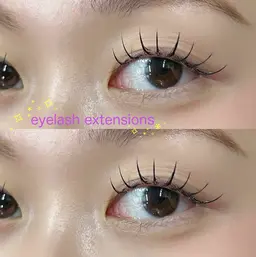 LEDエクステ100本🪽