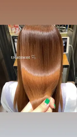カット➕うる艶美髪Aujua  treatment 𓂃🌿𓈒𓏸