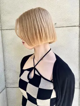 ダブルカラー+ダメージ補修トリートメント