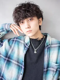 メンズカット＋パーマ