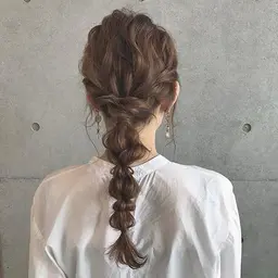 【🆘急募🆘】23日(水)朝8:15~無料トリートメント付き💖💖編みおろしアレンジチェックモデル様募集‼️