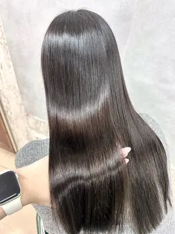 【髪質改善×ストレート】カット×髪質改善ストレート🫧自然なツヤとまとまりで毎日ラクな美髪に𓂃𓈒𓂂