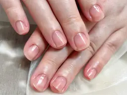 おもてなネイルケアコース✨極上ケアスペシャルなメニュー　お爪形整→ケア→スクラブ→バッフィング→マッサージ→パック