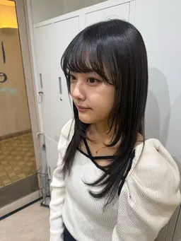 レイヤーカット・ナノバブルシャンプー✨