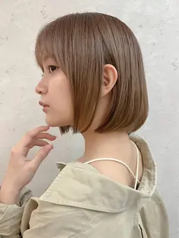 大人気⭕️【透明感カラー】+【ナノスチームトリートメント】