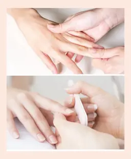 手の老け感ケア★ ハンドエステ＆ネイルケアセット