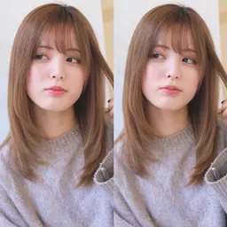 ✨【人気No.2】✨カット➕ケアカラー➕炭酸泉➕oggi ottoトリートメント✨