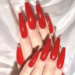 ウルトラロング😳✨長さだし10本＋ワンカラー【4週間以内の再来 当店ソフトジェルオフ無料】アレン様と同じ長さに♡