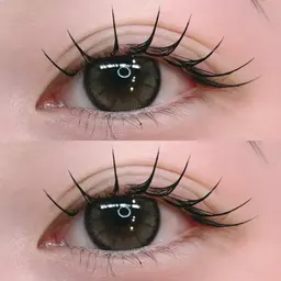 🖤最高級セーブル100本🖤美容液成分コーティング付!!フラットに変更可能!通常¥5650