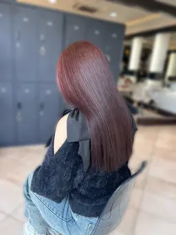 髪質改善カラー➕3stepトリートメント