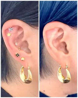 💎耳ツボジュエリー💎6粒