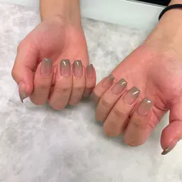 【初回オフ無料】ハンド✋グラデーションネイル（90分）🌐オフ有り　横浜関内桜木町🫧パラジェル変更+¥1100