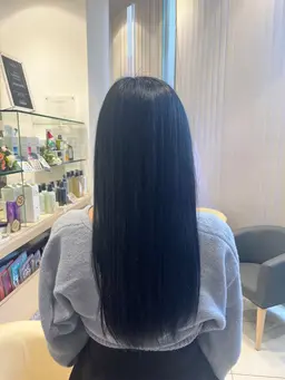 ブリーチなし one color + Aujua 4step treatment