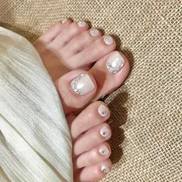 🌈🐬フット🫧持ち込みデザイン(親指アート)