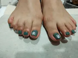 フット ワンカラー(他店様オフ無料)