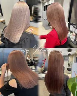 🌿透明感カラー🌿(ブリーチあり)＋トリートメント